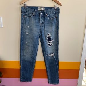 Abercrombie & fitch boyfriend straight jean